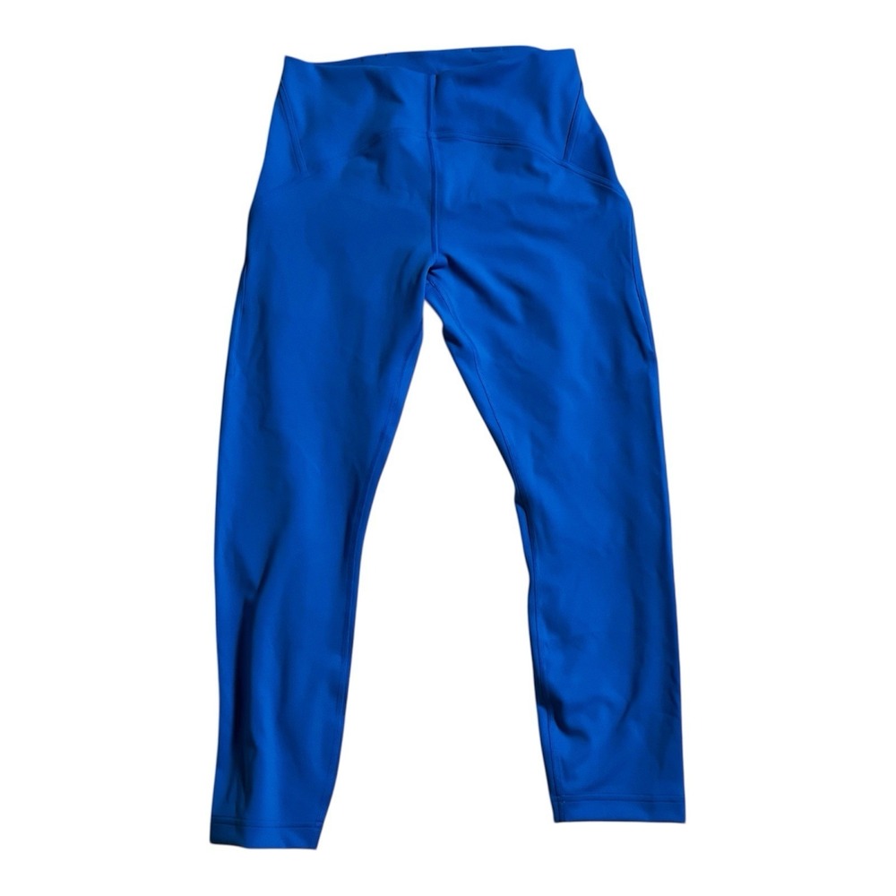 Lululemon InStill High‑Rise Crop 23" Poolside Blue Yoga Leggings‎ Size 8 NWT